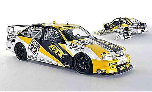 Opel Omega DTM 1/18 Minichamps 3000 24V No.22 F. Schmickler -Saison 1991 coche miniatura