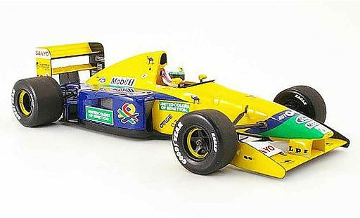 Benetton B191B course 1/18 Minichamps 1992 benetton b 191 b m. brundle coche miniatura