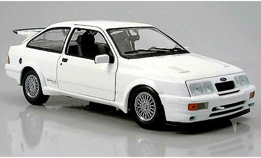 Ford Sierra Cosworth RS 1/18 Minichamps blanco 1988 coche miniatura