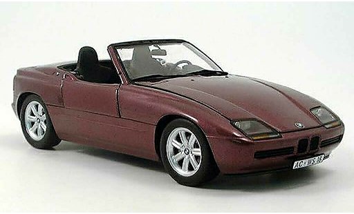 Bmw Z1 roadster 1/18 Minichamps lila 1988 coche miniatura