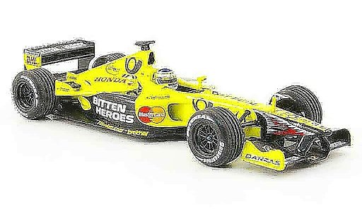 Honda F1 Base 1/43 Minichamps Jordan Mugen EJ 11 Trulli 2001 coche miniatura