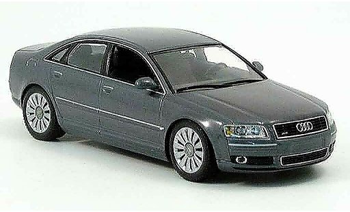 Audi A8 berline 1/43 Minichamps gris 2002 coche miniatura
