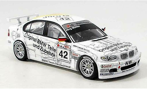Bmw 320 etcc 1/43 Minichamps E46 i Schnitzer J. Muller 2003 coche miniatura