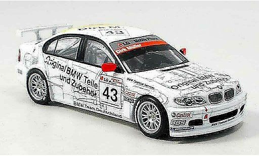Bmw 320 etcc 1/43 Minichamps E46 i Schnitzer D. Muller 2003 coche miniatura