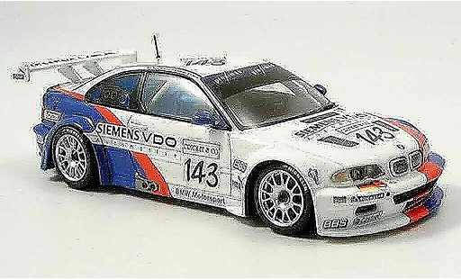 Bmw M3 course 1/43 Minichamps GTR E46 Spa Mollekens Lamy Garcia Prilaulx 2004 coche miniatura