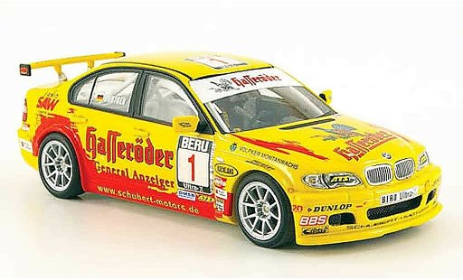 Bmw 320 course 1/43 Minichamps E46 i Hasseroder ganador DMSB Claudia Hurtgen 2004 coche miniatura