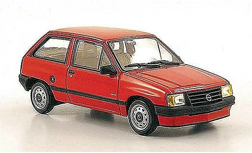 Opel Corsa A Base 1/43 Minichamps A rojo 1986 coche miniatura
