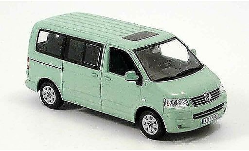 Volkswagen Combi Base 1/43 Minichamps t5 multivan verde 2003 coche miniatura