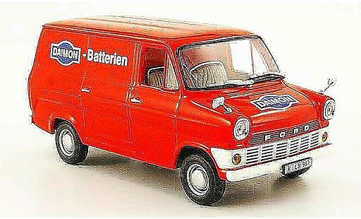 Ford Transit Kastenwagen 1/43 Minichamps Daimon Batterien 1965 coche miniatura