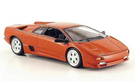 Lamborghini Diablo Base 1/43 Minichamps cobre coche miniatura