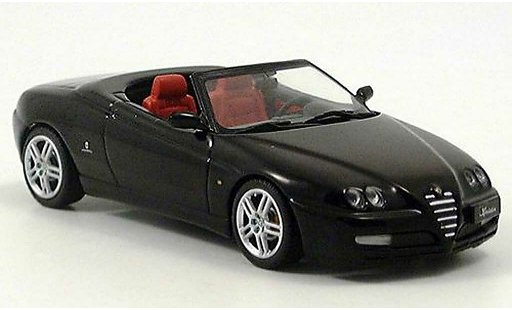 Alfa Romeo Spider GTV twin spark 1/43 Minichamps 2003 negro coche miniatura