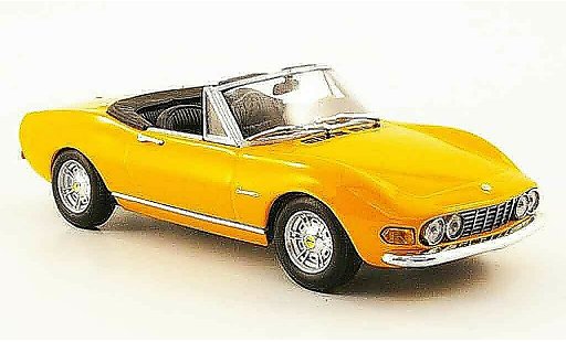 Fiat Dino Spider 1/43 Minichamps amarillo 1972 coche miniatura