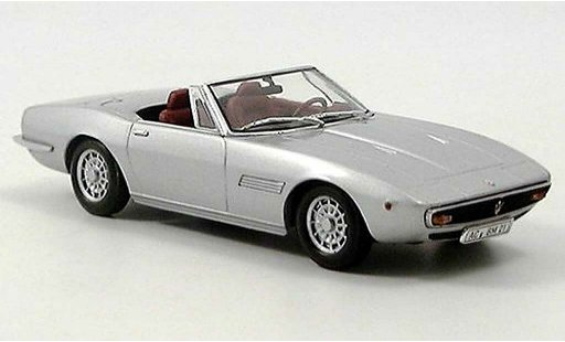 Maserati Ghibli spyder 1/43 Minichamps Spider gris 1969 coche miniatura