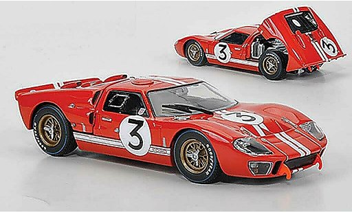 Ford GT40 Mk II 1/43 Minichamps GT 40 MKII No.3 Gurney/Grant 24h Le Mans 1966 coche miniatura
