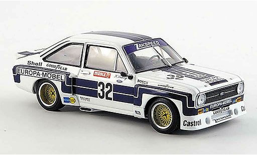 Ford Escort RS 1800 1/43 Minichamps II No.32 Team Zakspeed K.Ludwig DRM Supersprint Nurburgring 1976 coche miniatura