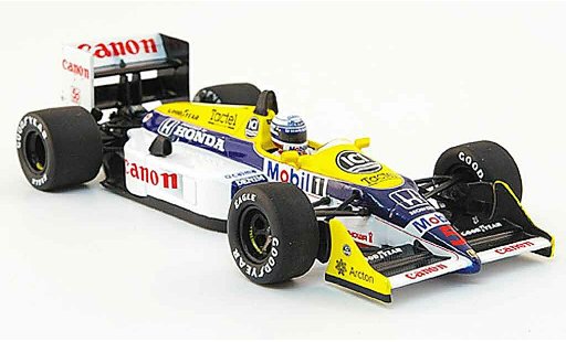 Honda F1 Base 1/43 Minichamps Williams FW 11 B No.5 Canon GP Australien 1987 coche miniatura