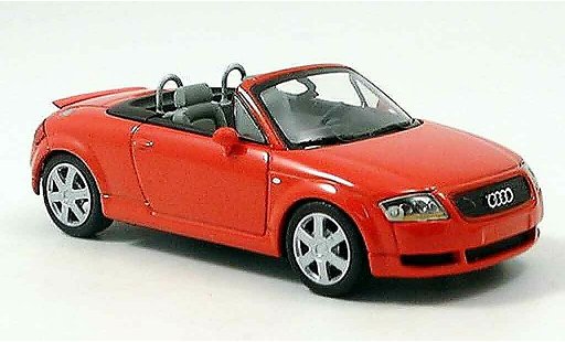 Audi TT roadster 1/43 Minichamps rojo 1999 coche miniatura