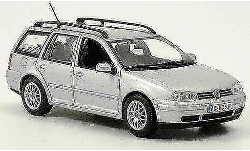 Volkswagen Golf Variant 1/43 Minichamps gris metallisee coche miniatura