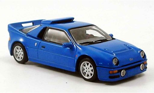 Ford RS 200 Route 1/43 Minichamps azul 1986 coche miniatura