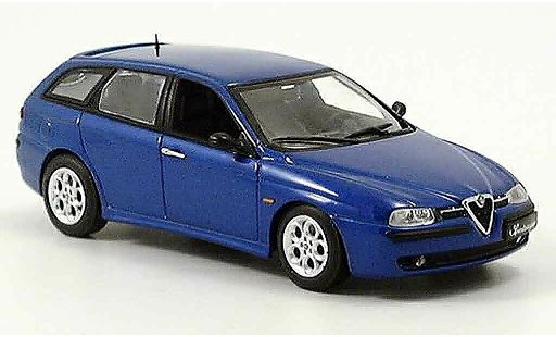 Alfa Romeo 156 sportwagon 1/43 Minichamps azul 2001 coche miniatura