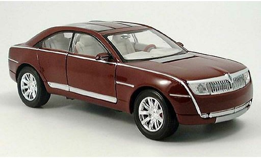Lincoln Navicross Base 1/18 Motormax rojo coche miniatura