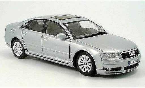 Audi A8 berline 1/18 Motormax gris coche miniatura