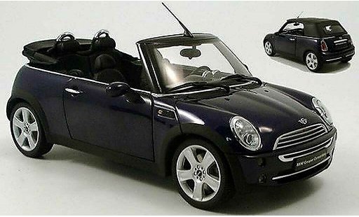 Mini Cabriolet Base 1/18 Kyosho purple coche miniatura