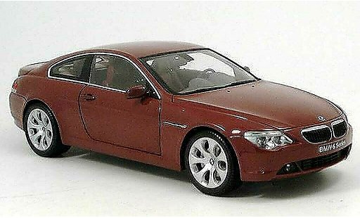 Bmw 645 Cabriolet 1/18 Kyosho E63 CI Coupe rojo coche miniatura
