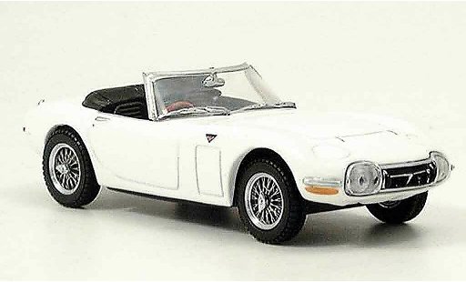 Toyota 2000 GT Base 1/43 Kyosho blanco coche miniatura