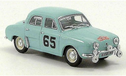 Renault Dauphine Base 1/43 Norev Rally Monte Carlo No. 65 coche miniatura