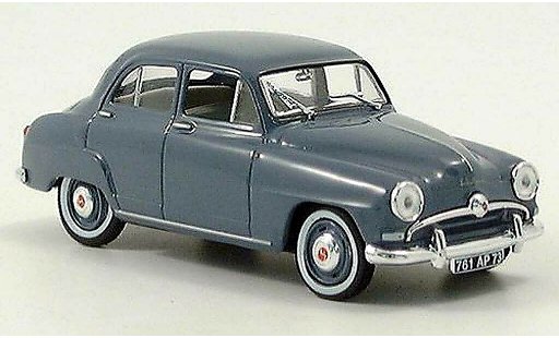 Simca Aronde 9 1/43 Norev 9 gris-azul coche miniatura