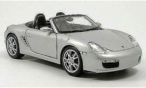 Porsche Boxster Base 1/18 Maisto (987) gris metallized 2005 coche miniatura