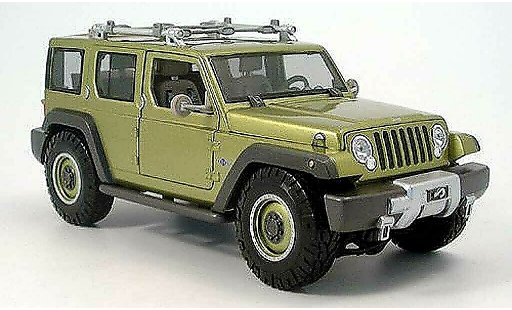 Jeep Rescue Concept 1/18 Maisto verde 2005 coche miniatura
