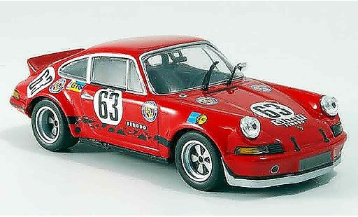 Porsche 911 RSR 1/43 Minichamps Carrera 2.8 No.63 GELO 24H Le Mans 1973 coche miniatura