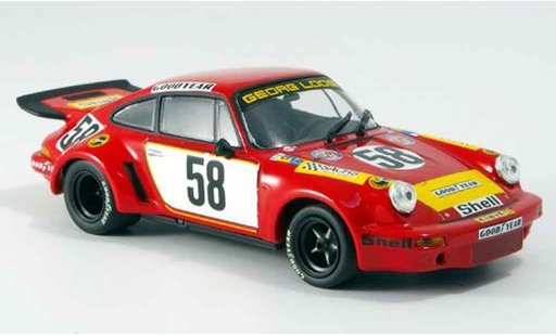 Porsche 911 RSR 1/43 Minichamps Carrera 1975 coche miniatura