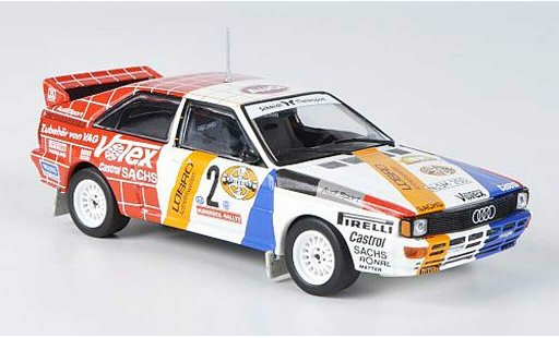 Audi Quattro rallye 1/43 Minichamps No.2 Lobro/Votex Demuth/Lux Hunsuck Rally 1984 coche miniatura