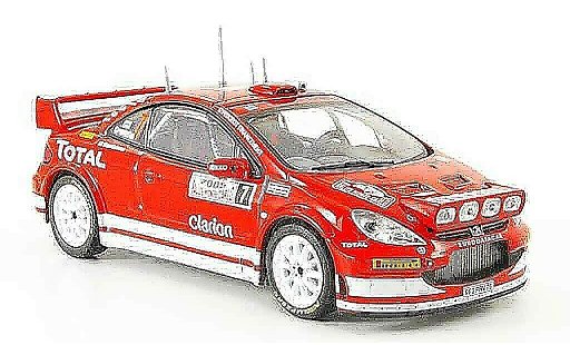 Peugeot 307 WRC 1/43 IXO no. 7 montecarlo coche miniatura
