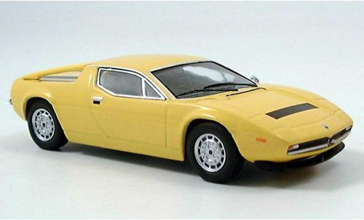 Maserati Merak SS 1/43 IXO SS amarillo coche miniatura