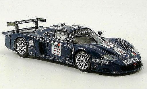 Maserati MC12 Base 1/43 IXO No. 33 GT ganador Salo-Bertolini coche miniatura
