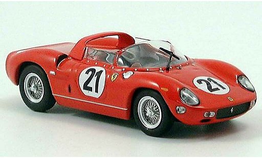 Ferrari 250 P 1/43 IXO ganador LeMans Scarfiotti-bandini coche miniatura