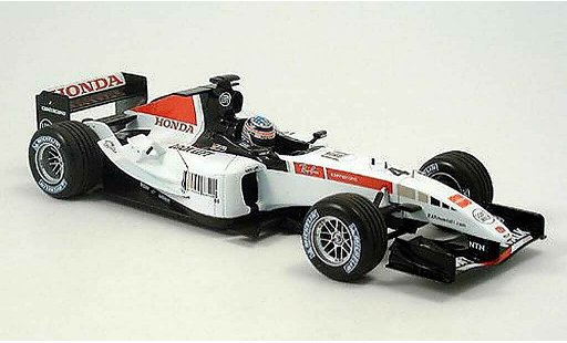 Honda F1 BAR 007 1/18 Minichamps t.sato showcar 2005 coche miniatura