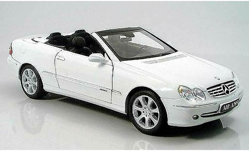 Mercedes Classe CL cabriolet 1/18 Kyosho K blanco 2003 coche miniatura
