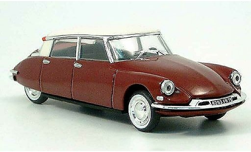 Citroen DS 19 1/43 Nostalgie negro-rojo/blanco 1956 coche miniatura