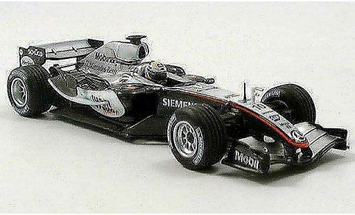Mercedes F1 2005 1/43 Minichamps McLaren MP4/20 J.P.Montoya coche miniatura