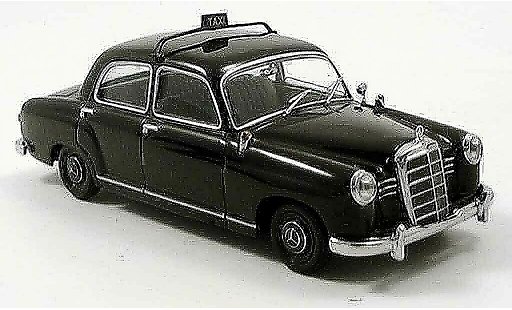 Mercedes 180 Base 1/43 Minichamps Taxi negro 1953 coche miniatura