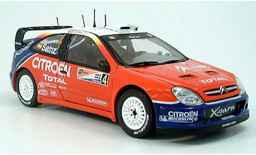 Citroen Xsara WRC 2004 1/18 Sun Star no.4 c.sainz rallye argentine coche miniatura
