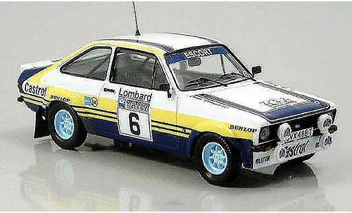 Ford Escort Rally 1/43 Trofeu RAC Vatanen Richards No. 6 1979 coche miniatura
