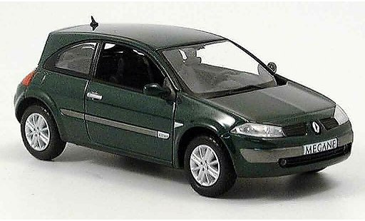 Renault Megane Base 1/43 Norev verde coche miniatura