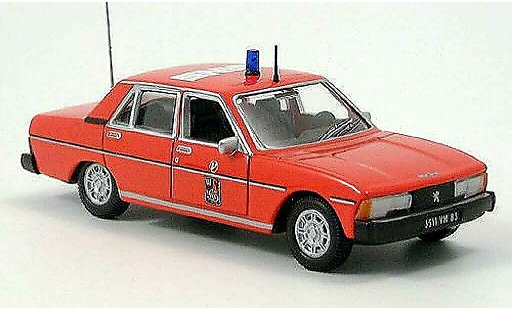 Peugeot 604 Base 1/43 Norev pompiers coche miniatura