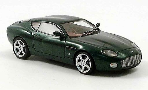 Aston Martin DB7 zagato 1/43 Spark verde coupe 2003 coche miniatura